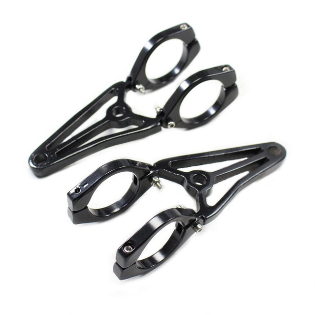 Abrazaderas de soporte de faro y de intermitentes para horquilla de 41mm